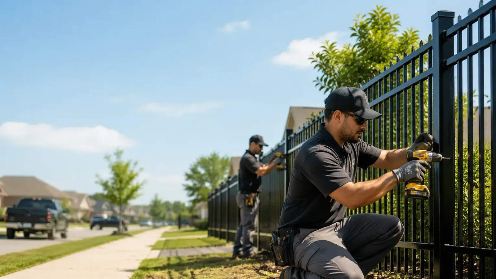 Metal Fence Installation in Hagerstown, MD